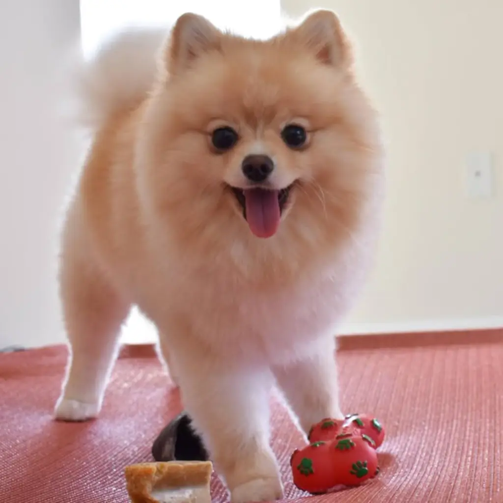 Cachorro de Pomerania Cara de Zorro