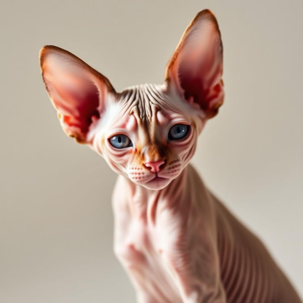 Gato de raza Esfinge (Sphynx)