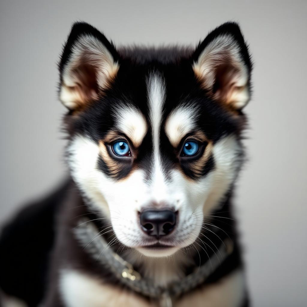 Cachorro de Husky Siberiano